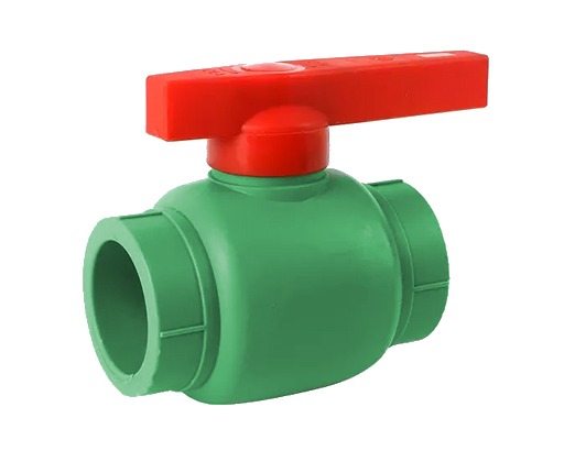 Válvula esférica PPR para termofusión fabricada por G&Q